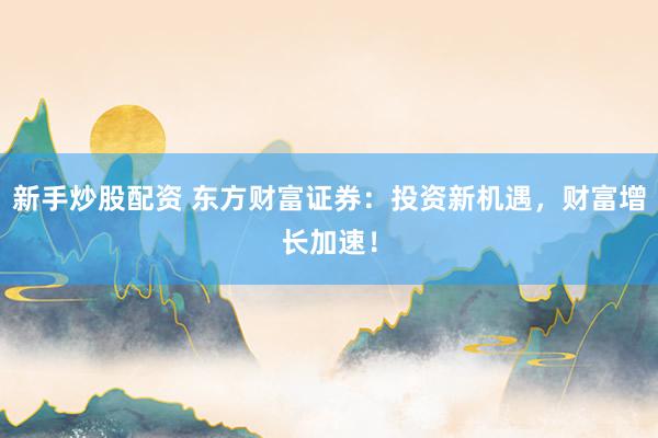 新手炒股配资 东方财富证券：投资新机遇，财富增长加速！
